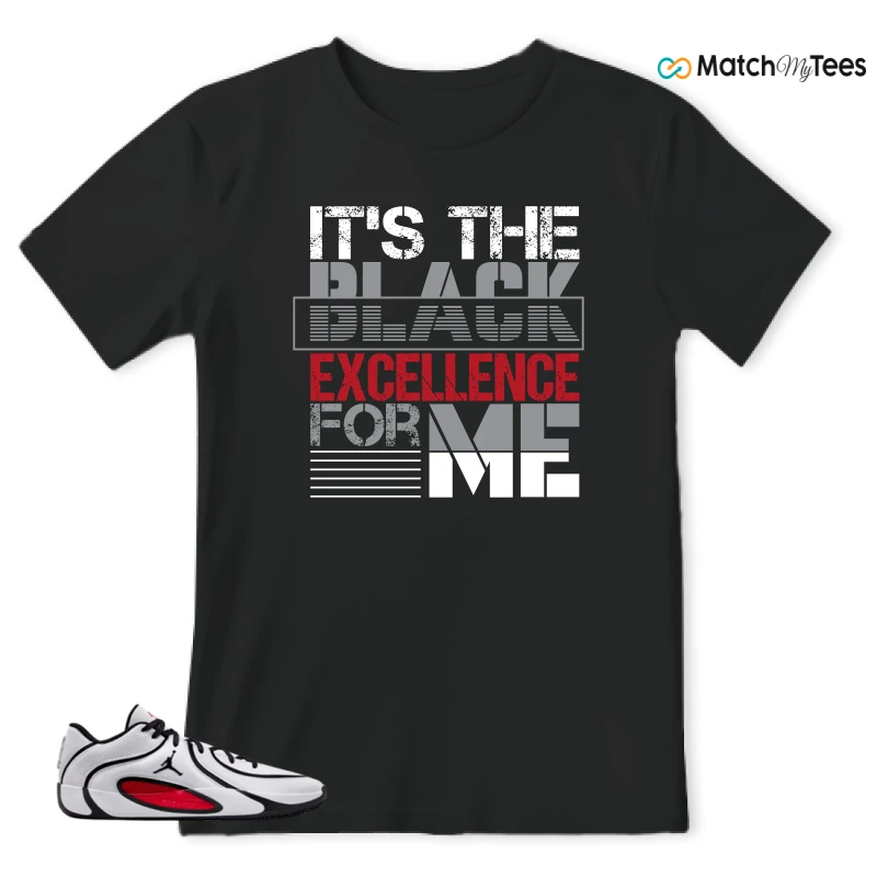 NIKE AIR JORDAN TATUM 4 WHITE UNIVERSITY RED SNEAKER Matching Tees t-shirt