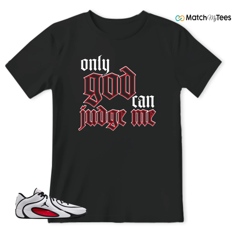 NIKE AIR JORDAN TATUM 4 WHITE UNIVERSITY RED SNEAKER Matching Tees t-shirt