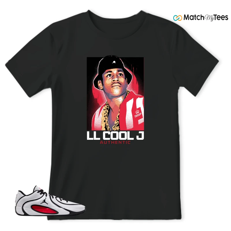 NIKE AIR JORDAN TATUM 4 WHITE UNIVERSITY RED SNEAKER Matching Tees t-shirt
