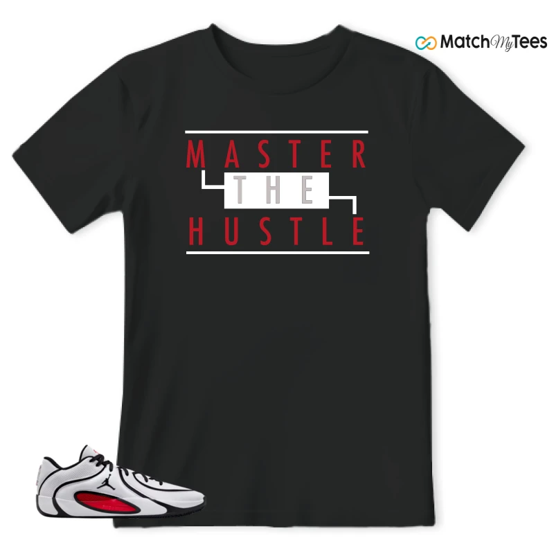 NIKE AIR JORDAN TATUM 4 WHITE UNIVERSITY RED SNEAKER Matching Tees t-shirt