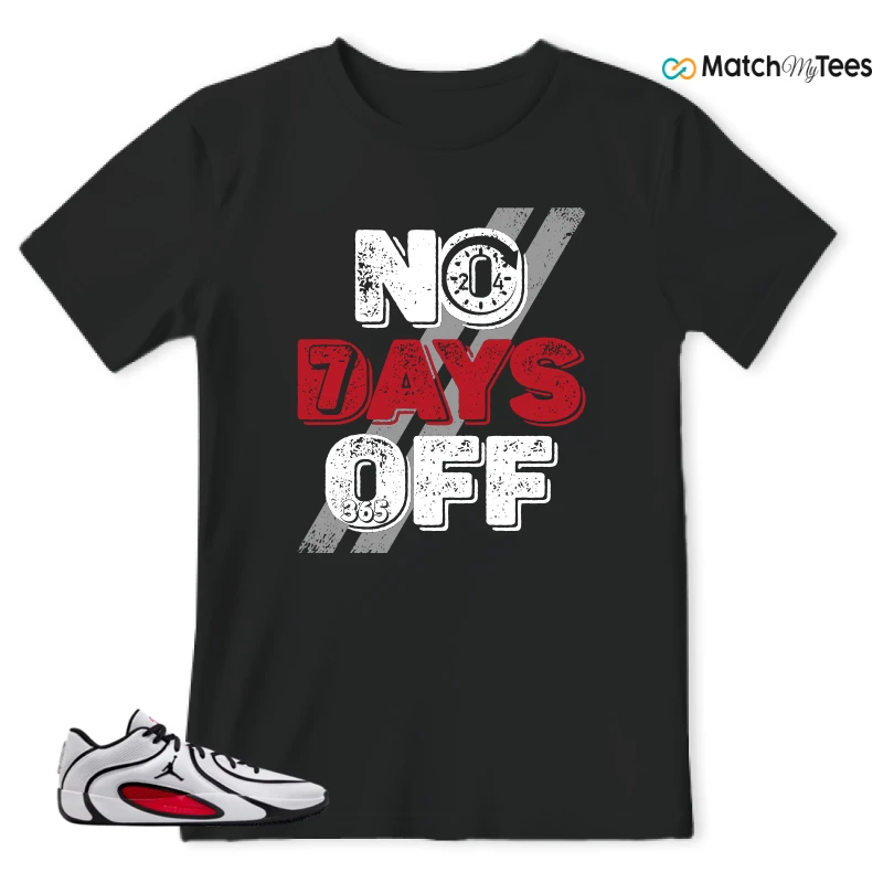 NIKE AIR JORDAN TATUM 4 WHITE UNIVERSITY RED SNEAKER Matching Tees t-shirt