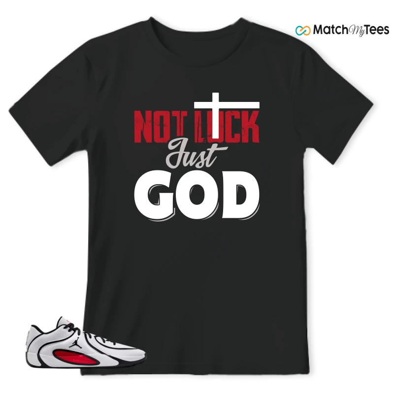 NIKE AIR JORDAN TATUM 4 WHITE UNIVERSITY RED SNEAKER Matching Tees t-shirt