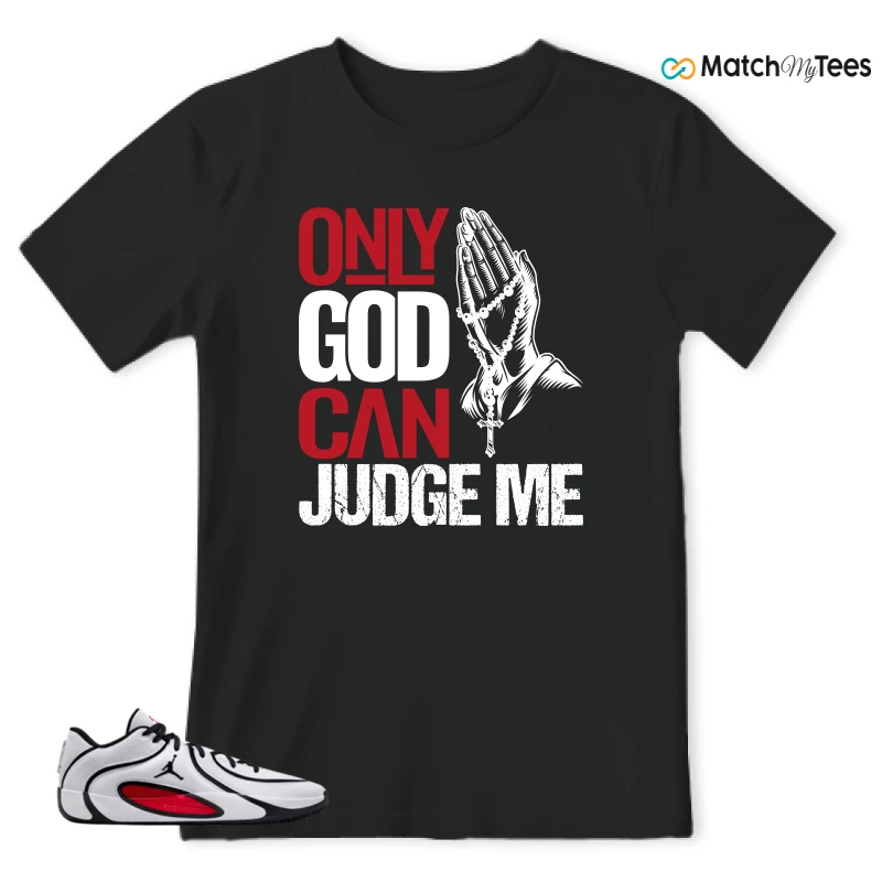 NIKE AIR JORDAN TATUM 4 WHITE UNIVERSITY RED SNEAKER Matching Tees t-shirt