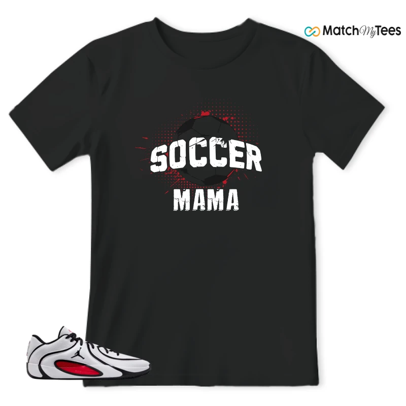 NIKE AIR JORDAN TATUM 4 WHITE UNIVERSITY RED SNEAKER Matching Tees t-shirt