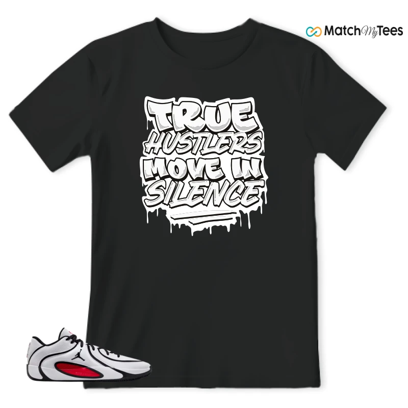 NIKE AIR JORDAN TATUM 4 WHITE UNIVERSITY RED SNEAKER Matching Tees t-shirt