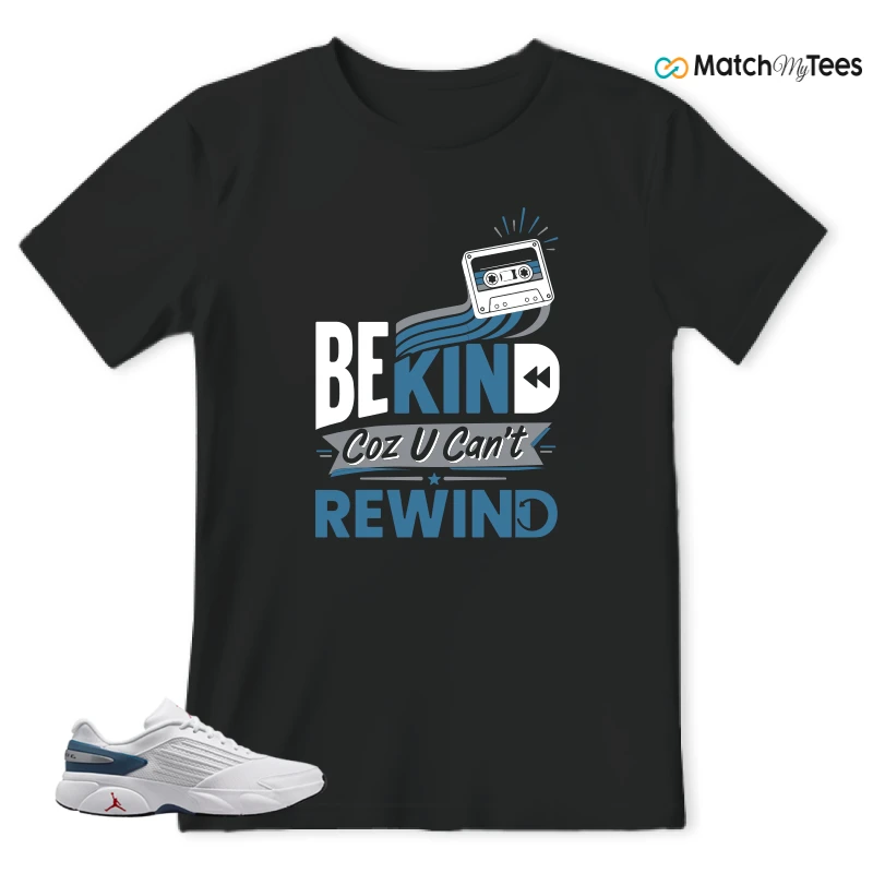 NIKE AIR JORDAN TRUNNER FLOW WHITE TURE BLUE SNEAKER Matching Tees t-shirt