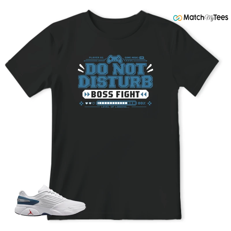NIKE AIR JORDAN TRUNNER FLOW WHITE TURE BLUE SNEAKER Matching Tees t-shirt
