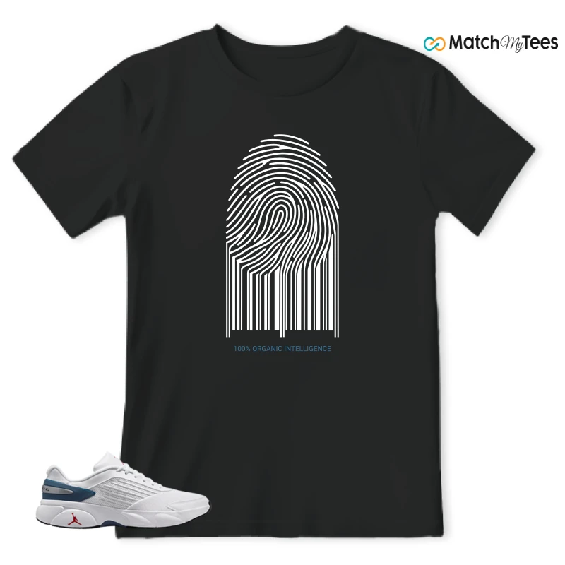 NIKE AIR JORDAN TRUNNER FLOW WHITE TURE BLUE SNEAKER Matching Tees t-shirt