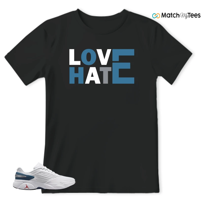 NIKE AIR JORDAN TRUNNER FLOW WHITE TURE BLUE SNEAKER/WHITE/TURE BLUE matching T-shirt