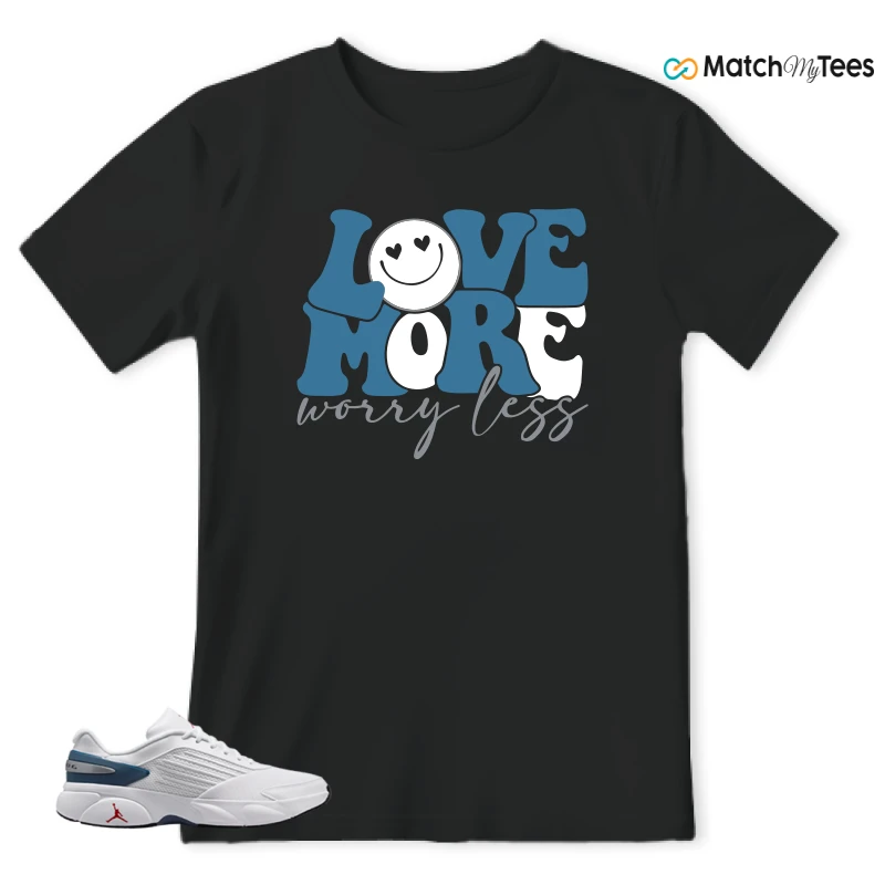 NIKE AIR JORDAN TRUNNER FLOW WHITE TURE BLUE SNEAKER/WHITE/TURE BLUE matching T-shirt