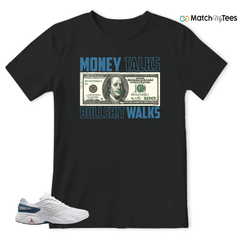 NIKE AIR JORDAN TRUNNER FLOW WHITE TURE BLUE SNEAKER Matching Tees t-shirt