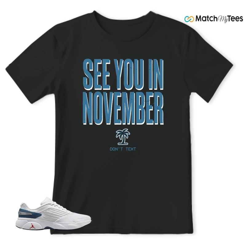 NIKE AIR JORDAN TRUNNER FLOW WHITE TURE BLUE SNEAKER Matching Tees t-shirt