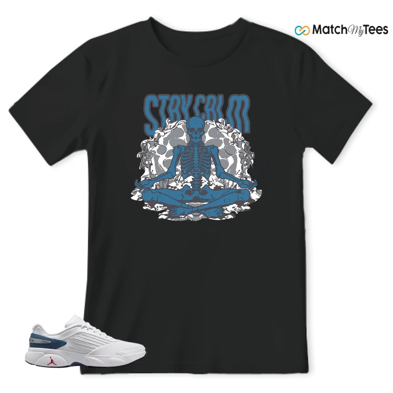 NIKE AIR JORDAN TRUNNER FLOW WHITE TURE BLUE SNEAKER/WHITE/TURE BLUE matching T-shirt