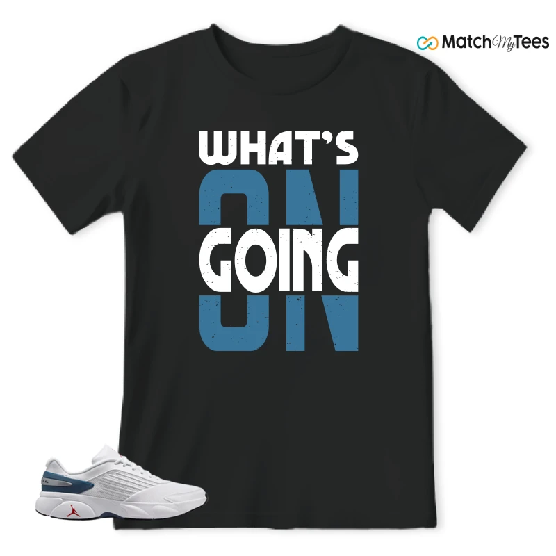 NIKE AIR JORDAN TRUNNER FLOW WHITE TURE BLUE SNEAKER/WHITE/TURE BLUE matching T-shirt