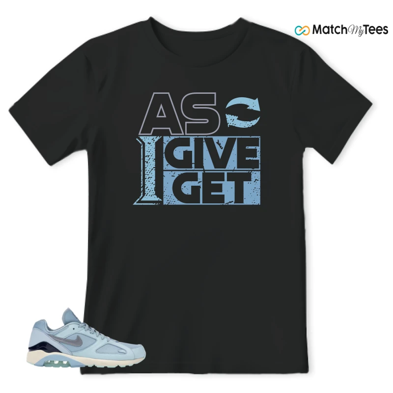 NIKE AIR MAX 180 ICE SNEAKER Matching Tees t-shirt