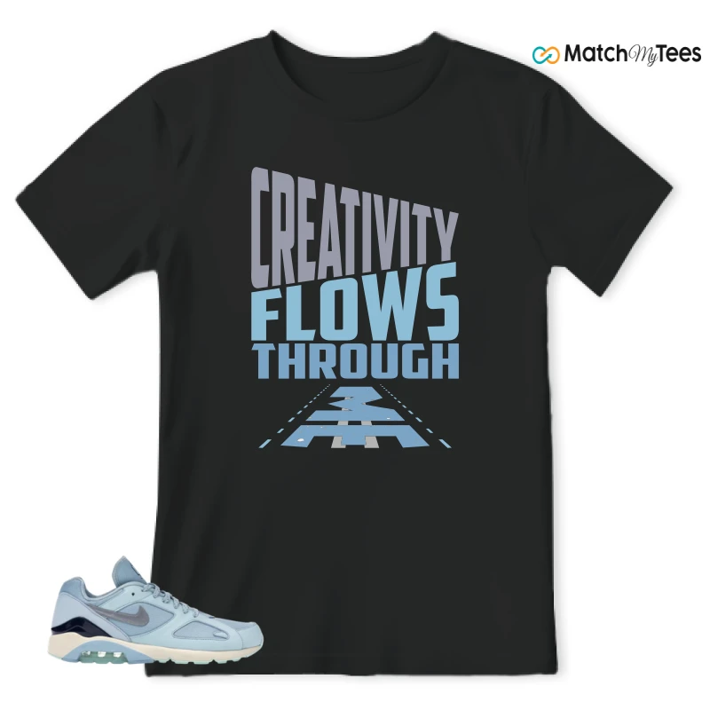 NIKE AIR MAX 180 ICE SNEAKER Matching Tees t-shirt