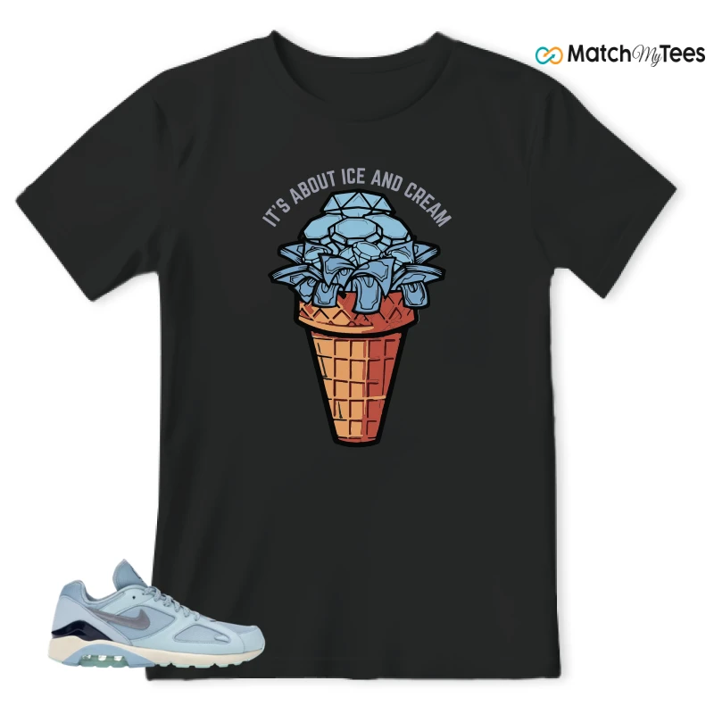 NIKE AIR MAX 180 ICE SNEAKER Matching Tees t-shirt