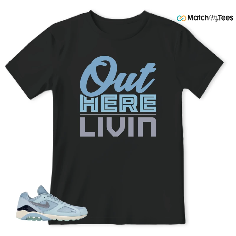 NIKE AIR MAX 180 ICE SNEAKER Matching Tees t-shirt