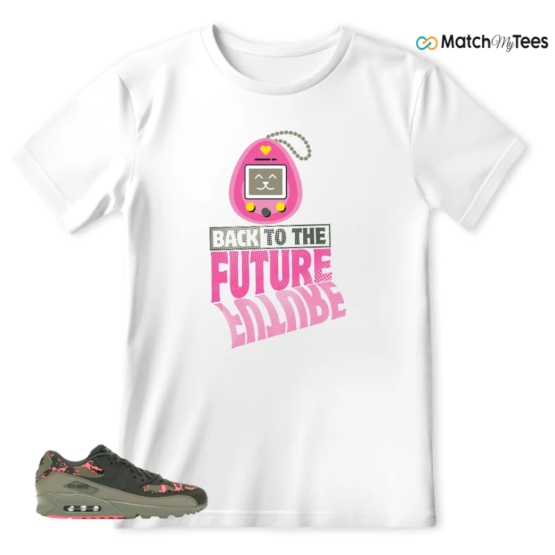NIKE AIR MAX 90 DIGI CAMO OLIVE SNEAKER Matching Tees t-shirt