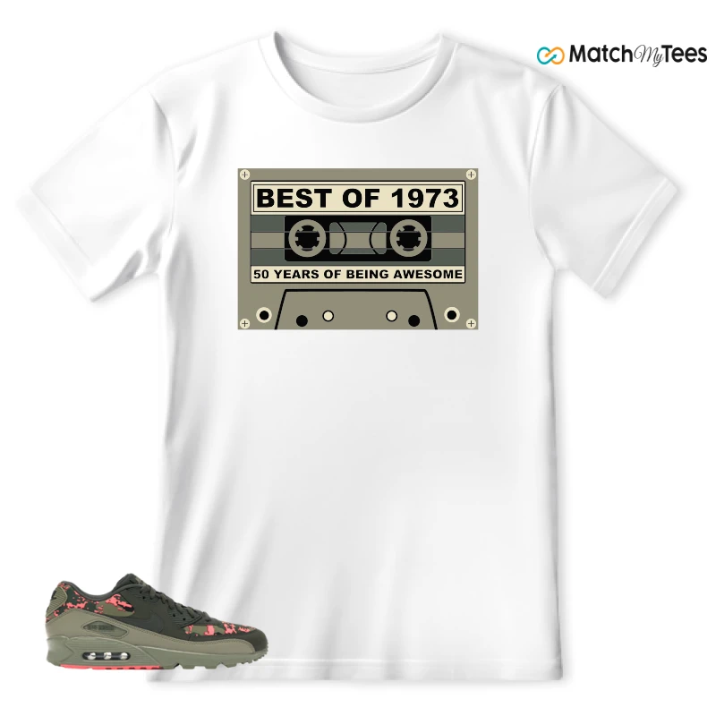 NIKE AIR MAX 90 DIGI CAMO OLIVE SNEAKER Matching Tees t-shirt