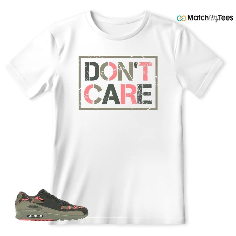 NIKE AIR MAX 90 DIGI CAMO OLIVE SNEAKER Matching Tees t-shirt