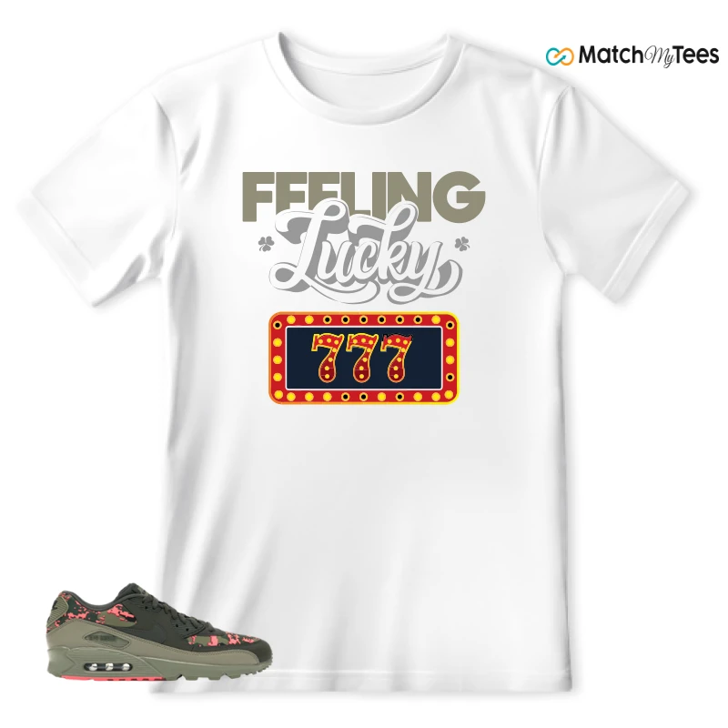 NIKE AIR MAX 90 DIGI CAMO OLIVE SNEAKER Matching Tees t-shirt