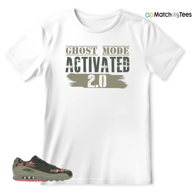 Ghost Mode White matching T-shirt T-shirt