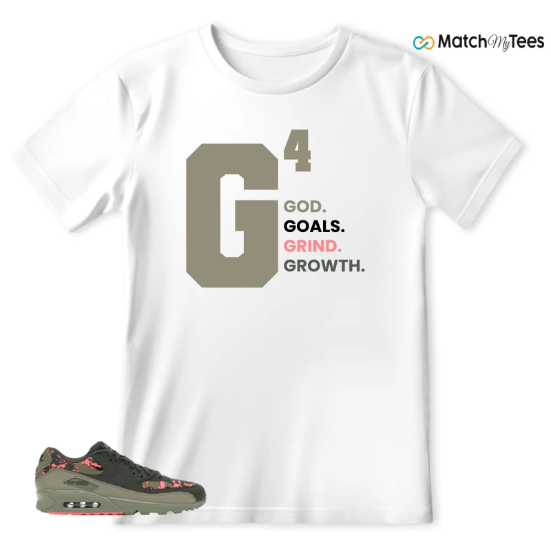 NIKE AIR MAX 90 DIGI CAMO OLIVE SNEAKER Matching Tees t-shirt