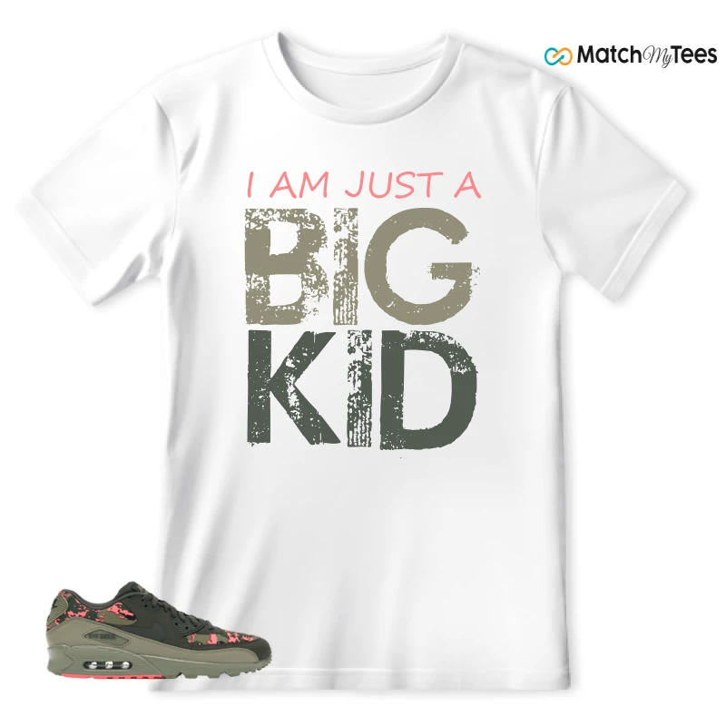 I AM JUST A BIG KID White matching T-shirt T-shirt