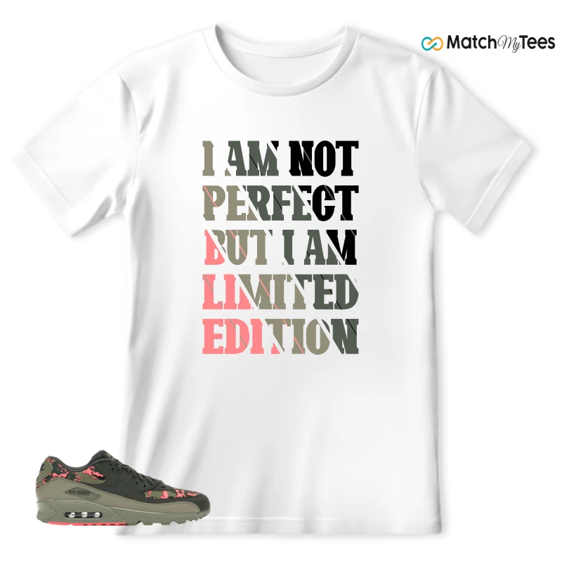 I Am Not Perfect White matching T-shirt T-shirt