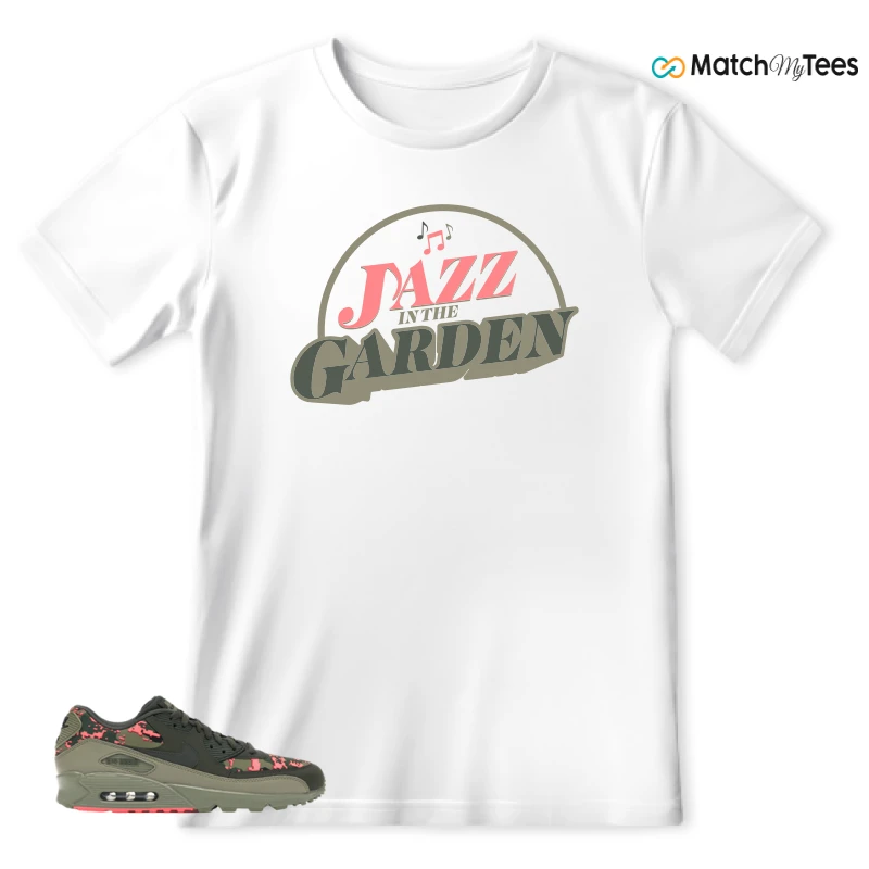NIKE AIR MAX 90 DIGI CAMO OLIVE SNEAKER Matching Tees t-shirt
