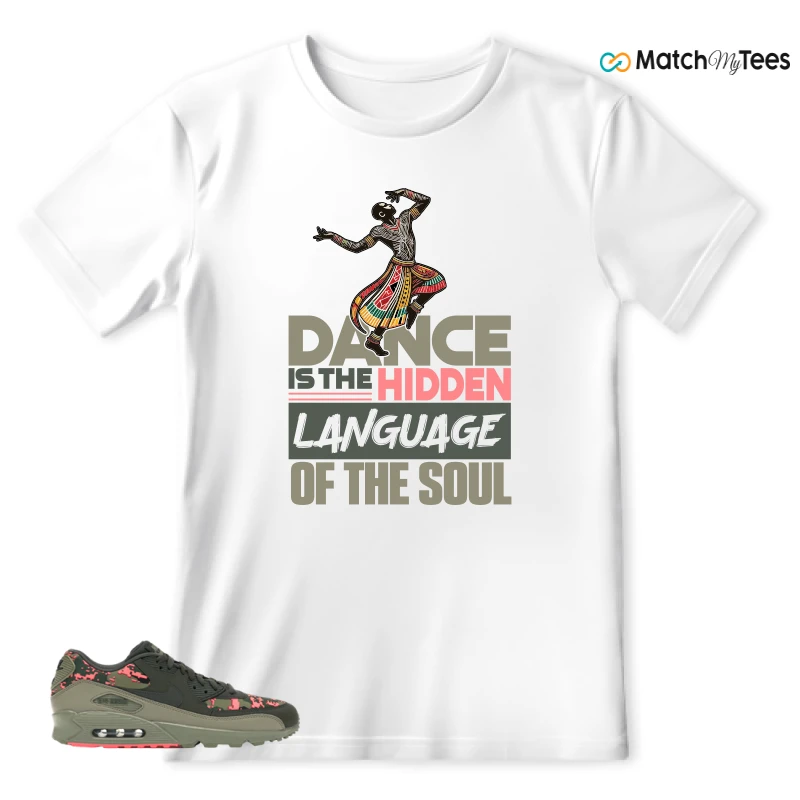 NIKE AIR MAX 90 DIGI CAMO OLIVE SNEAKER Matching Tees t-shirt