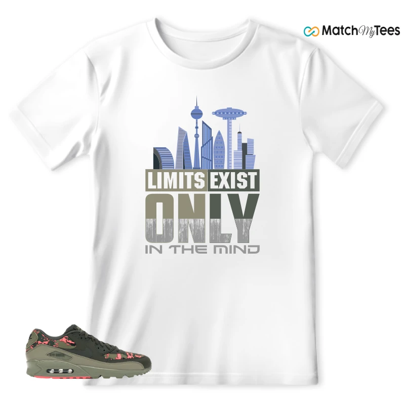 NIKE AIR MAX 90 DIGI CAMO OLIVE SNEAKER Matching Tees t-shirt