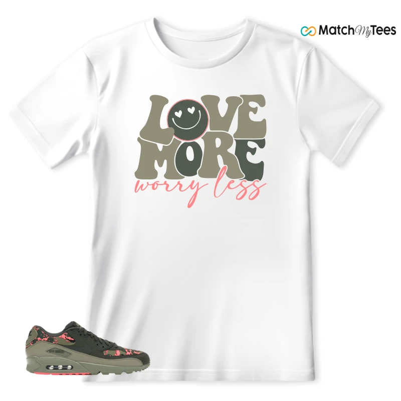 Love More White matching T-shirt T-shirt