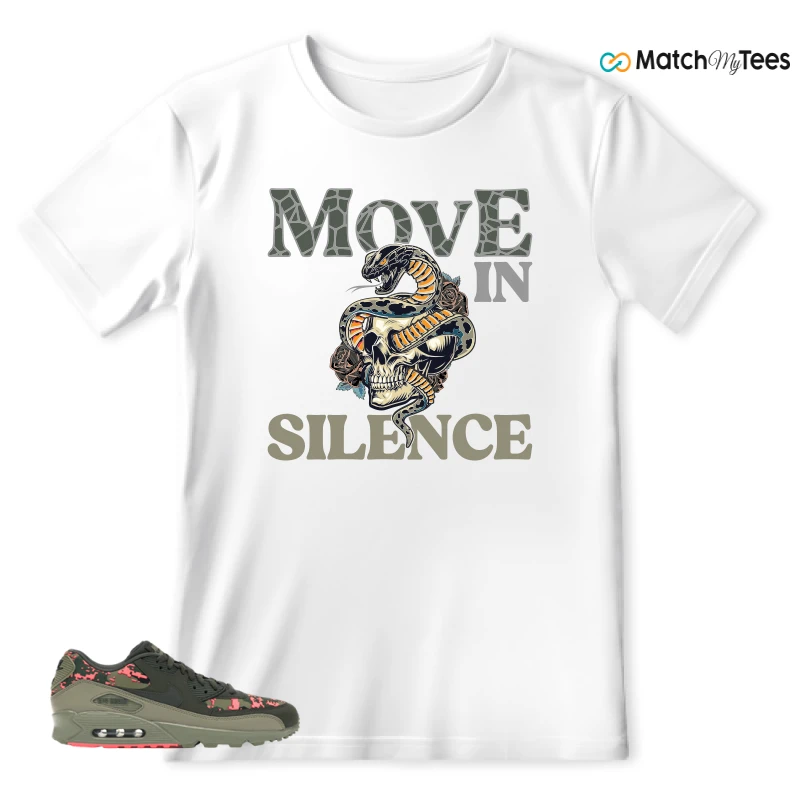 NIKE AIR MAX 90 DIGI CAMO OLIVE SNEAKER Matching Tees t-shirt