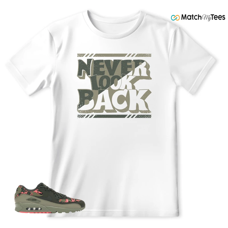 NIKE AIR MAX 90 DIGI CAMO OLIVE SNEAKER Matching Tees t-shirt