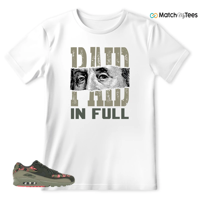 Paid In Full White matching T-shirt T-shirt