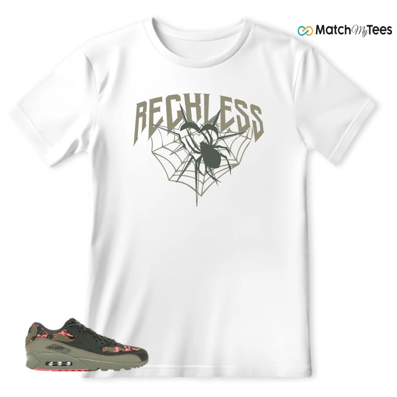 NIKE AIR MAX 90 DIGI CAMO OLIVE SNEAKER Matching Tees t-shirt