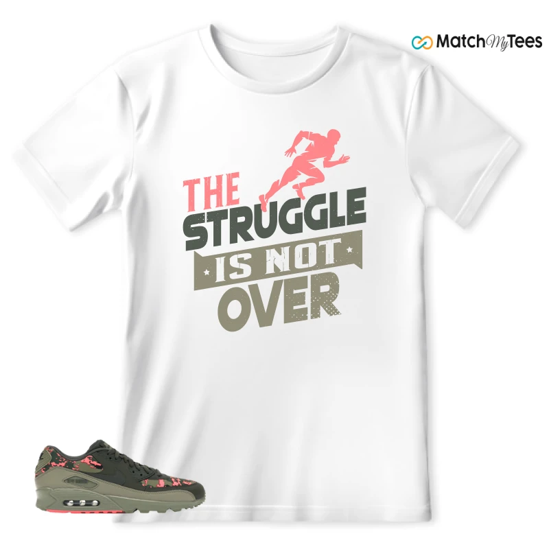 NIKE AIR MAX 90 DIGI CAMO OLIVE SNEAKER Matching Tees t-shirt
