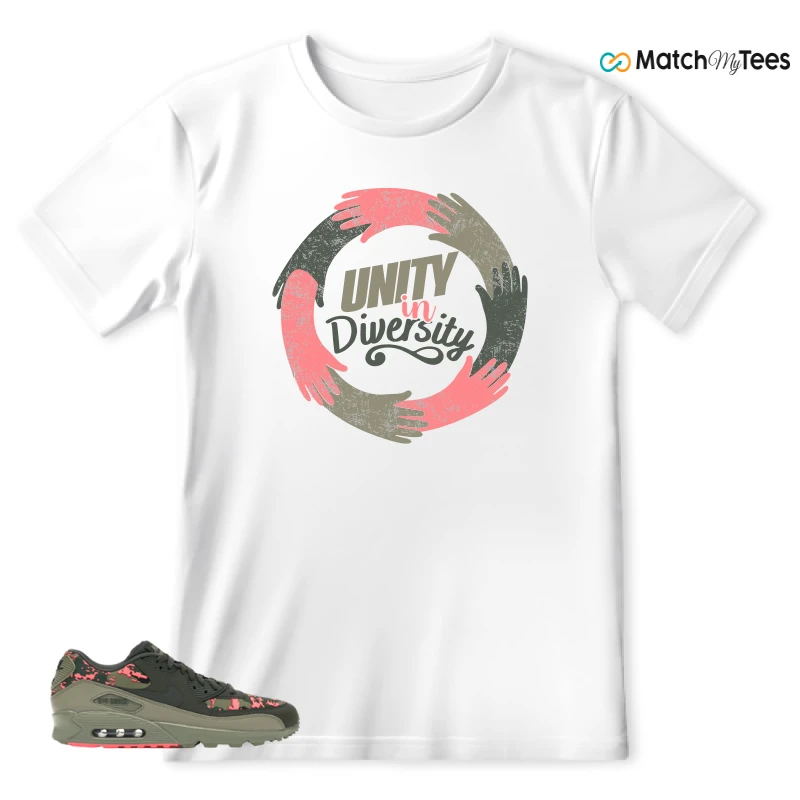 NIKE AIR MAX 90 DIGI CAMO OLIVE SNEAKER Matching Tees t-shirt