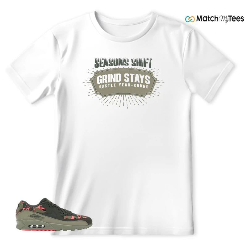 Winter & Spring Transition White matching T-shirt T-shirt