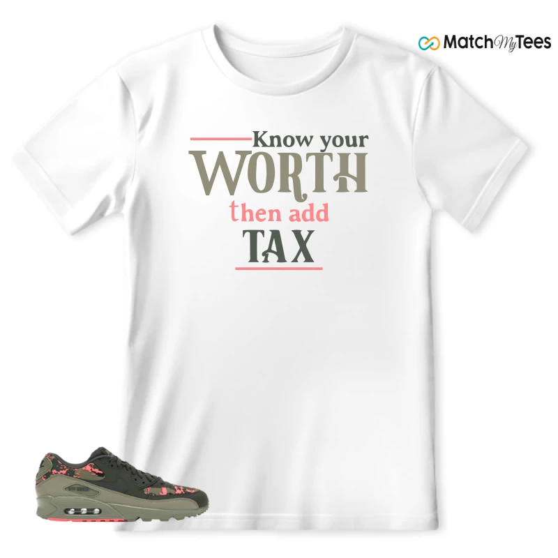 Worth White matching T-shirt T-shirt