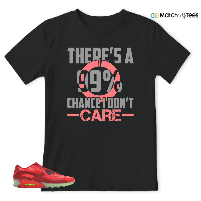NIKE AIR MAX 90 ICE GYM RED SNEAKER Matching Tees t-shirt