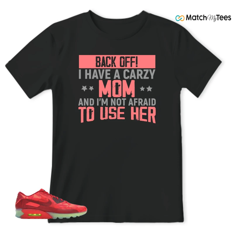 NIKE AIR MAX 90 ICE GYM RED SNEAKER Matching Tees t-shirt