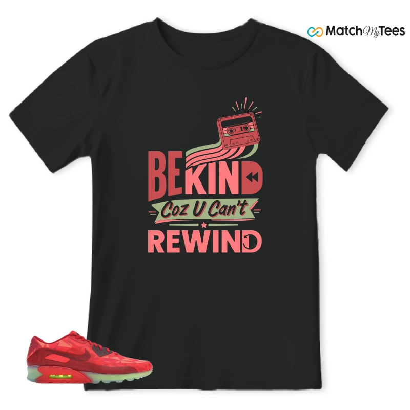 NIKE AIR MAX 90 ICE GYM RED SNEAKER Matching Tees t-shirt