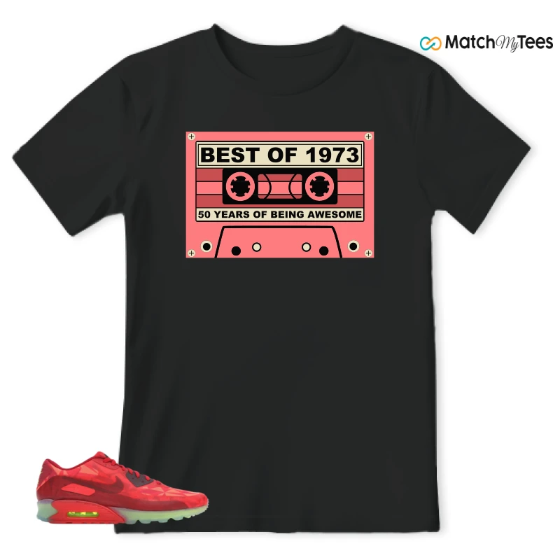 NIKE AIR MAX 90 ICE GYM RED SNEAKER Matching Tees t-shirt