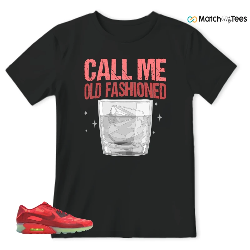 NIKE AIR MAX 90 ICE GYM RED SNEAKER Matching Tees t-shirt