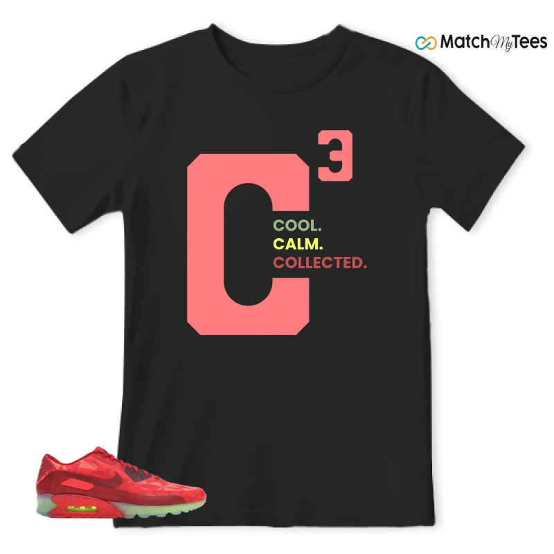 NIKE AIR MAX 90 ICE GYM RED SNEAKER Matching Tees t-shirt