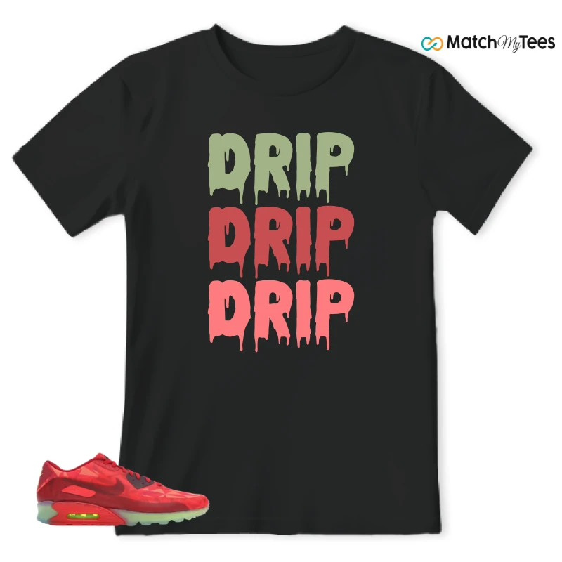NIKE AIR MAX 90 ICE GYM RED SNEAKER Matching Tees t-shirt