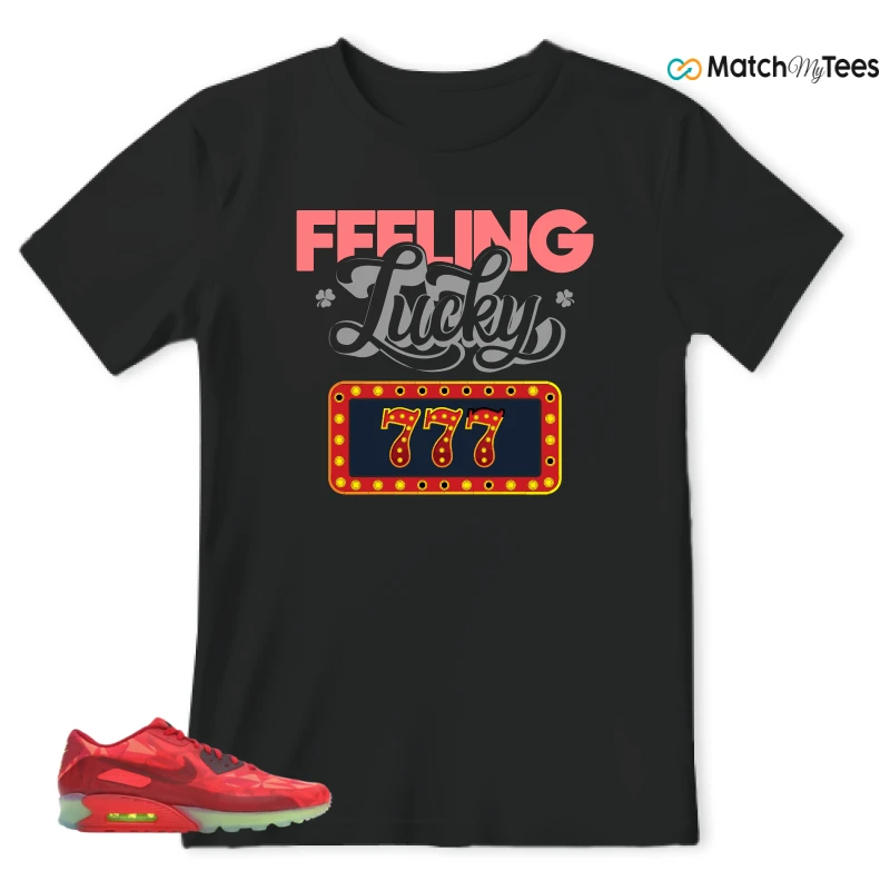 NIKE AIR MAX 90 ICE GYM RED SNEAKER Matching Tees t-shirt